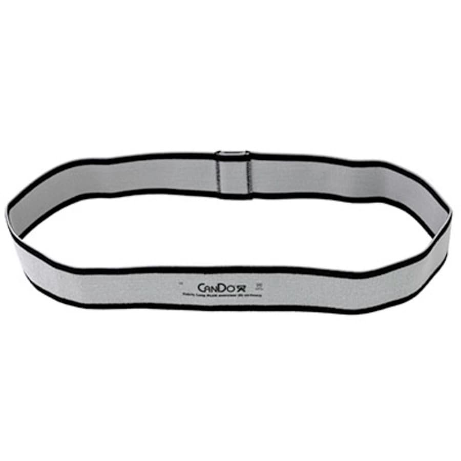 CanDo Loop Plus 18" Extra Heavy Resistance Exercise Loop, Silver, XX Hvy - Cando Loop Plus 18 XX Hvy - Image 1