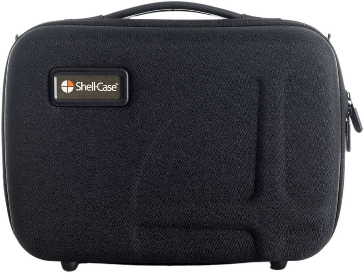 Shell Case Designs Model 330 Hybrid Case with Foam, 14x10x6", Black, Zipper Closure, Carry Handle - Model 330 Case w Foam - Image 1
