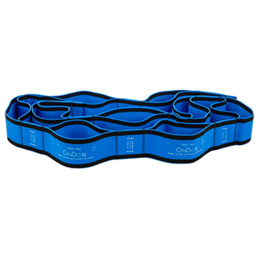 CanDo Thera-Band Exerciser, 6 ft, Blue (Heavy Resistance) - CanDo 6 Foot Exerc Blue - Image 1