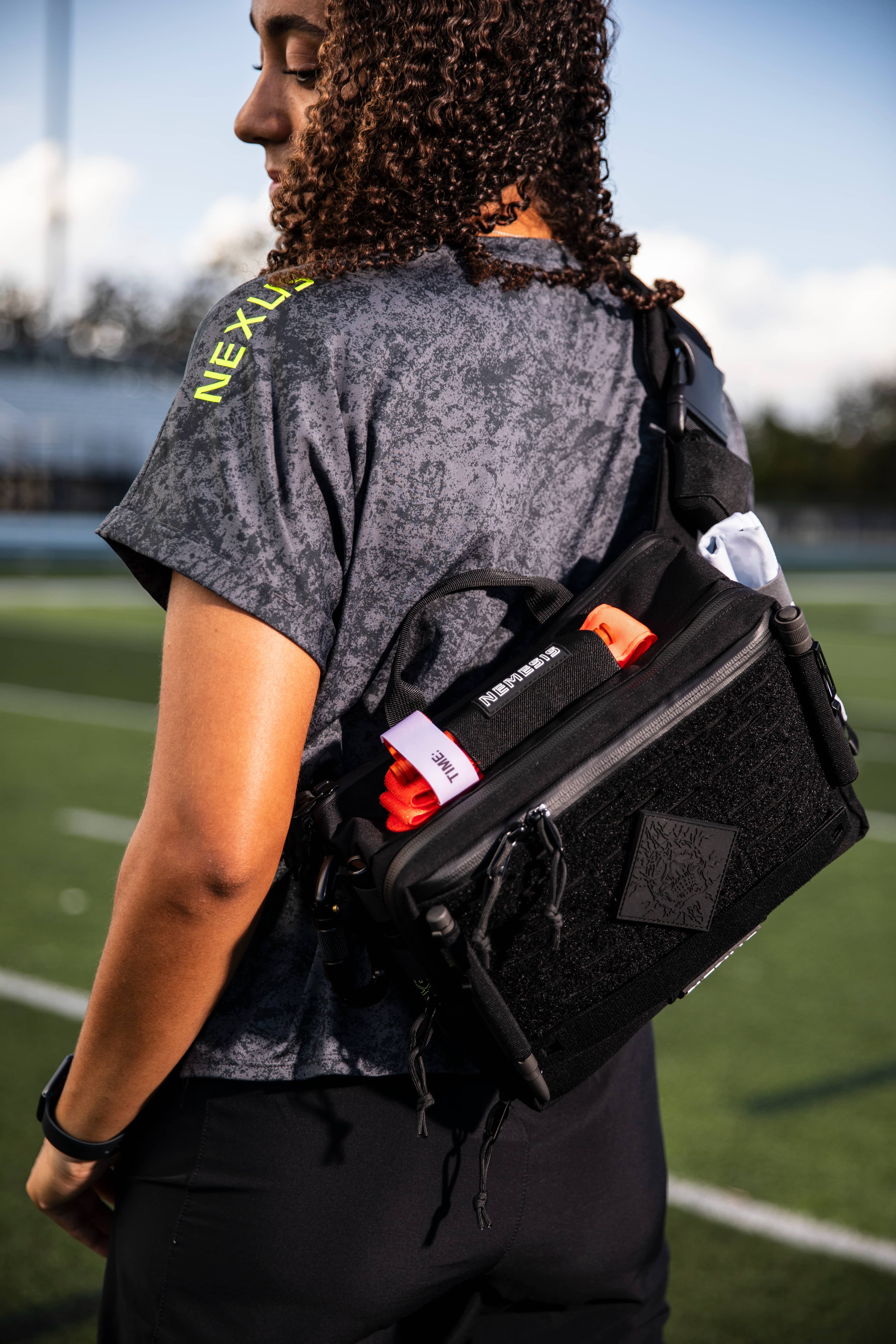 Nemesis Athletic Trainers Bag, Black - Nemesis Bag Black - Image 1