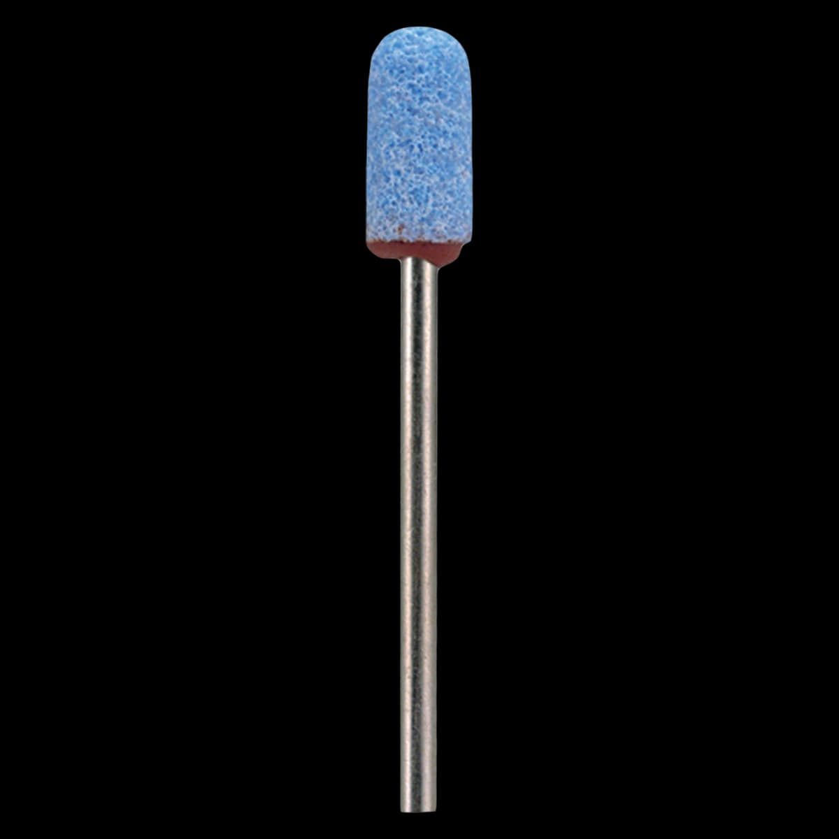 Foredom Ceramcut Aluminum Oxide Mounted Point, Bullet Shape, Medium Grit (80), Blue, Each - Ceramcut Stones Bullet Blue - Image 1