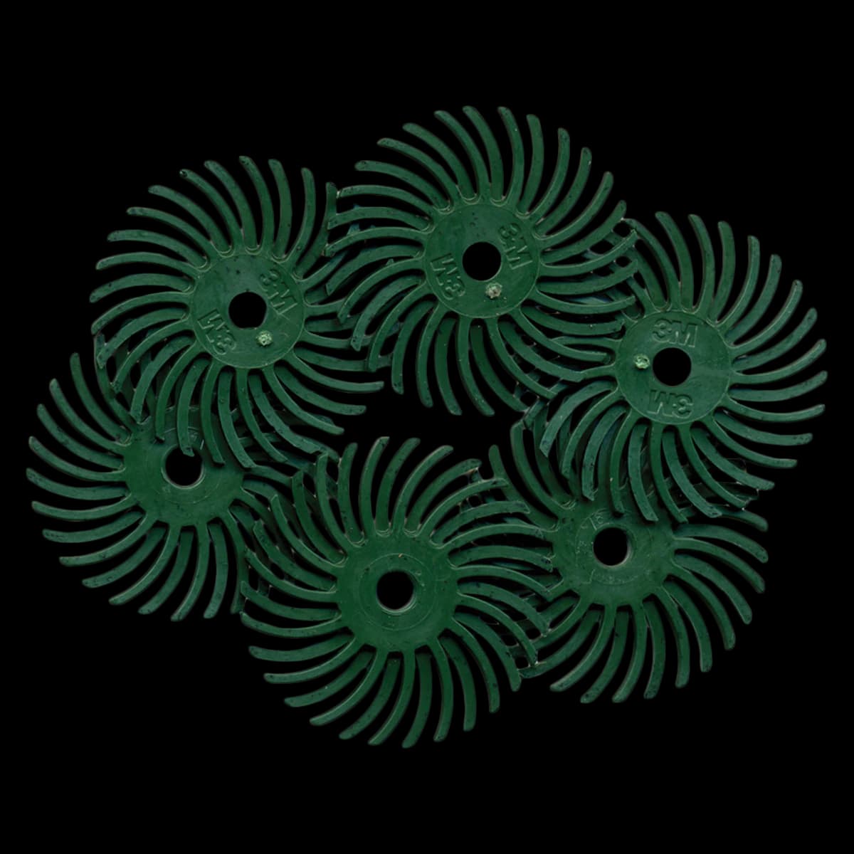 Scotch-Brite Radial Bristle Disc, Polishing, 50 Grit, 6/Pk - ScotchBrite Radial Bristl Disc - Image 1