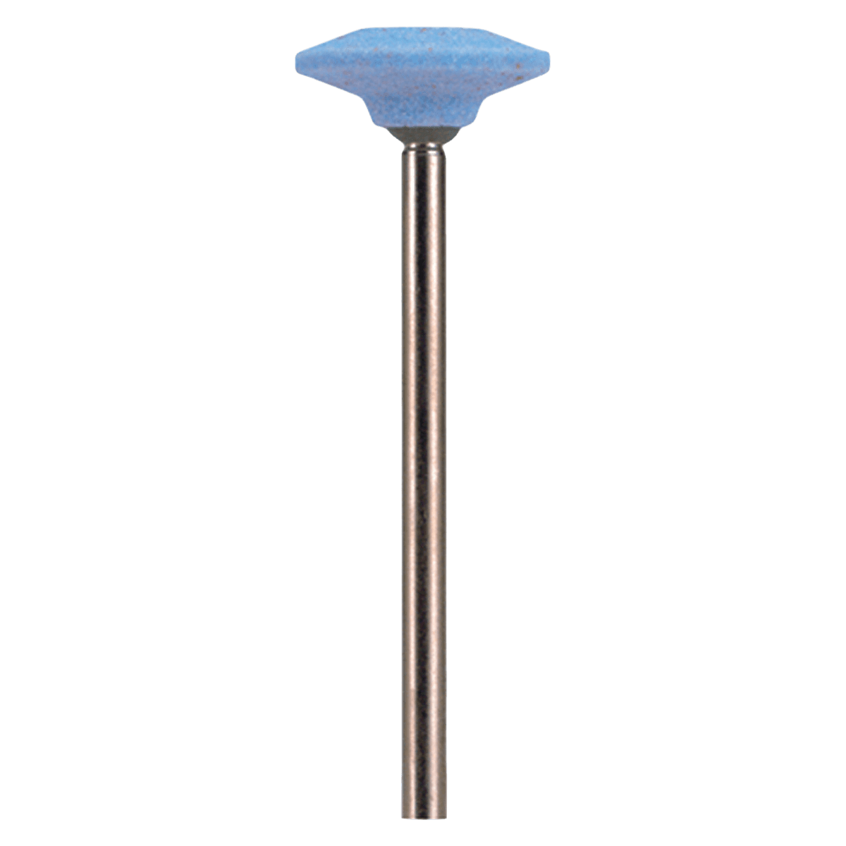 Foredom Ceramcut Aluminum Oxide Mounted Point, 120 Grit Fine, Blue Stone, Each - Ceramcut Blue Stone - Image 1
