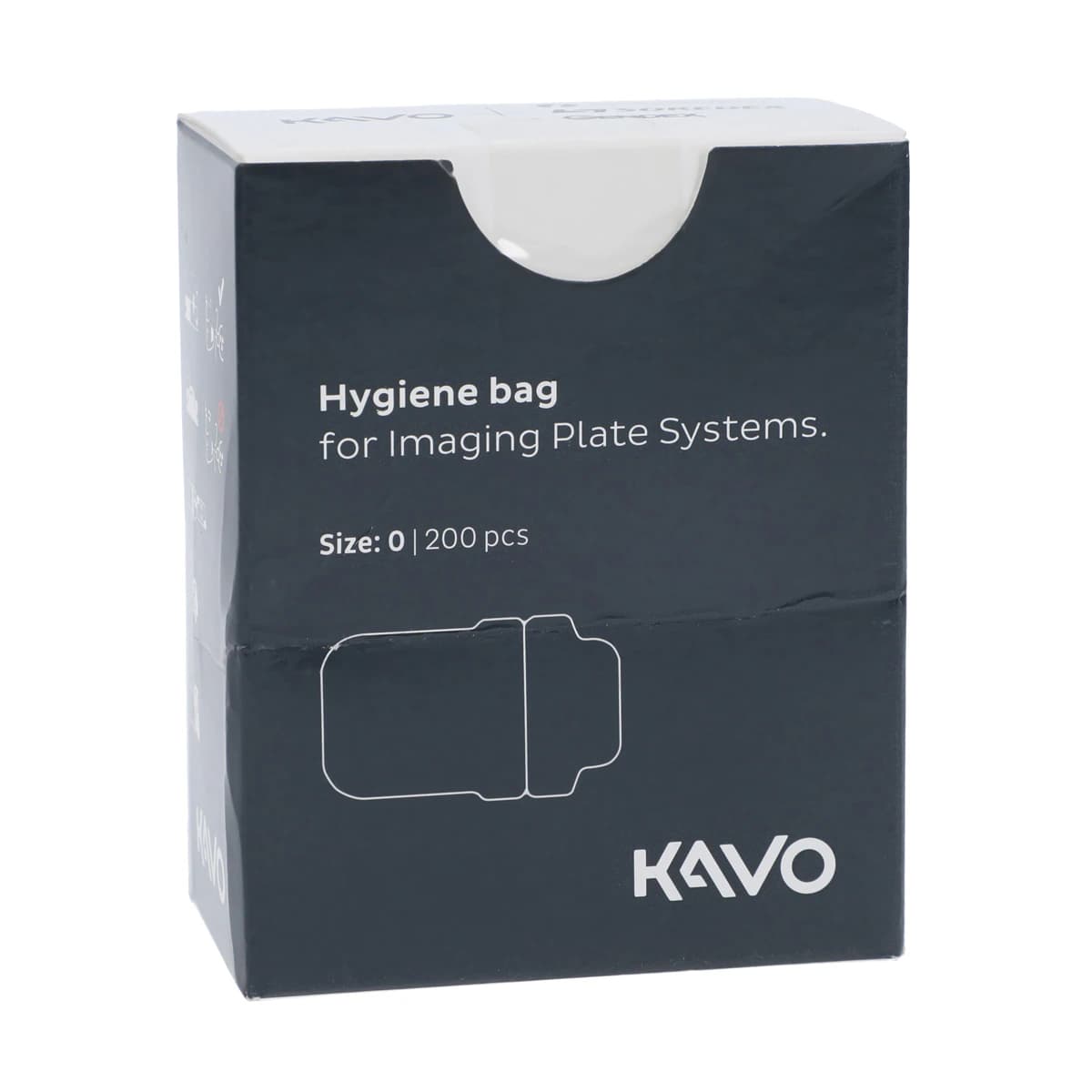 KaVo/DEXIS Intraoral Camera Hygiene Barrier, Size 0, 200/Box, 0.805.0211 - KaVo Hygiene Barrier Size 0 - Image 1