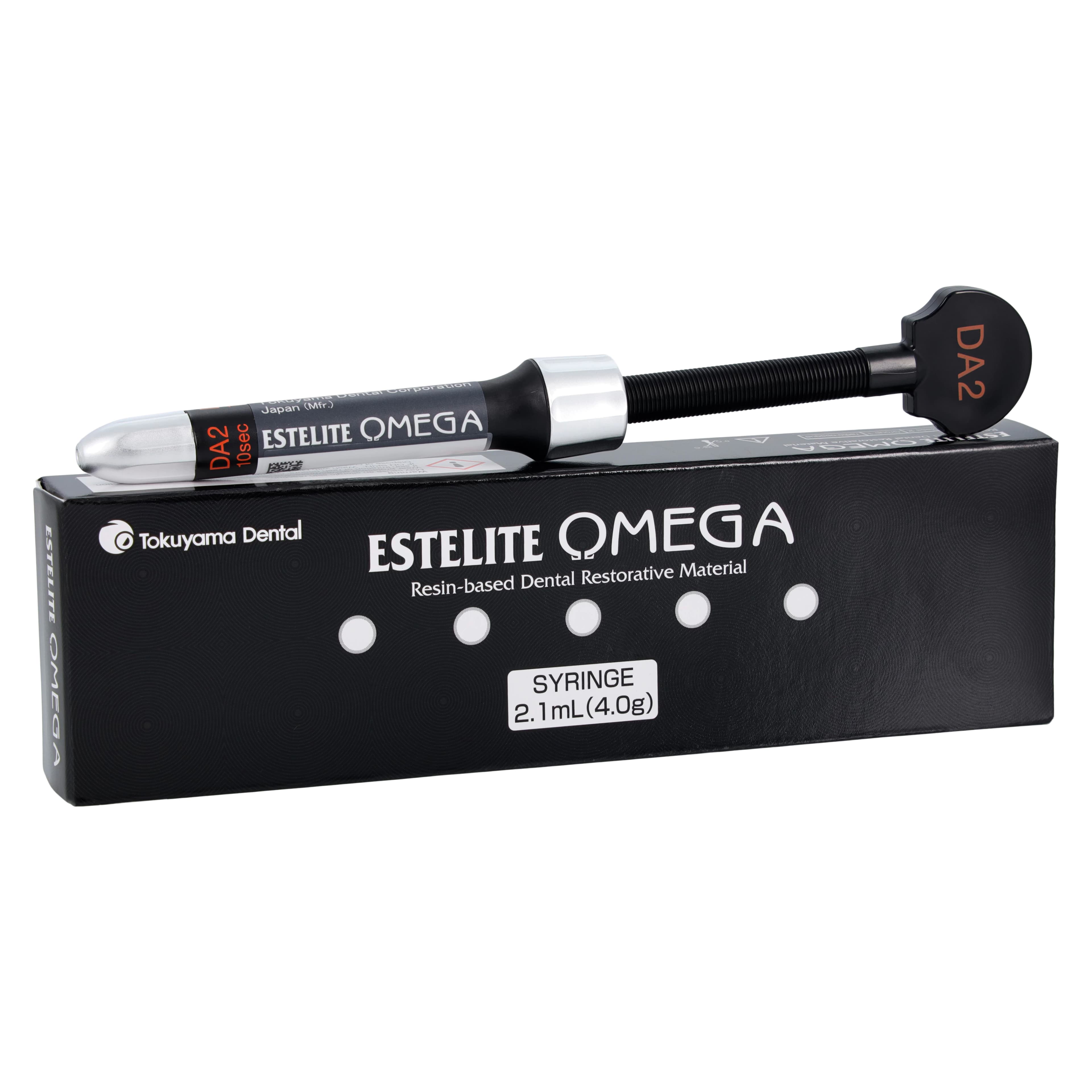 Estelite Omega Polychromatic Composite, Light-Cure, Syringe Refill, Universal Viscosity, 4 g, Shade DA2, 1/Pk, 10728 - Estelite Omega Polychromatic Composite, Light-Cure, Syringe Refill, Universal Viscosity, 4 g, DA2, 1/Pk, 10728 - Image 1
