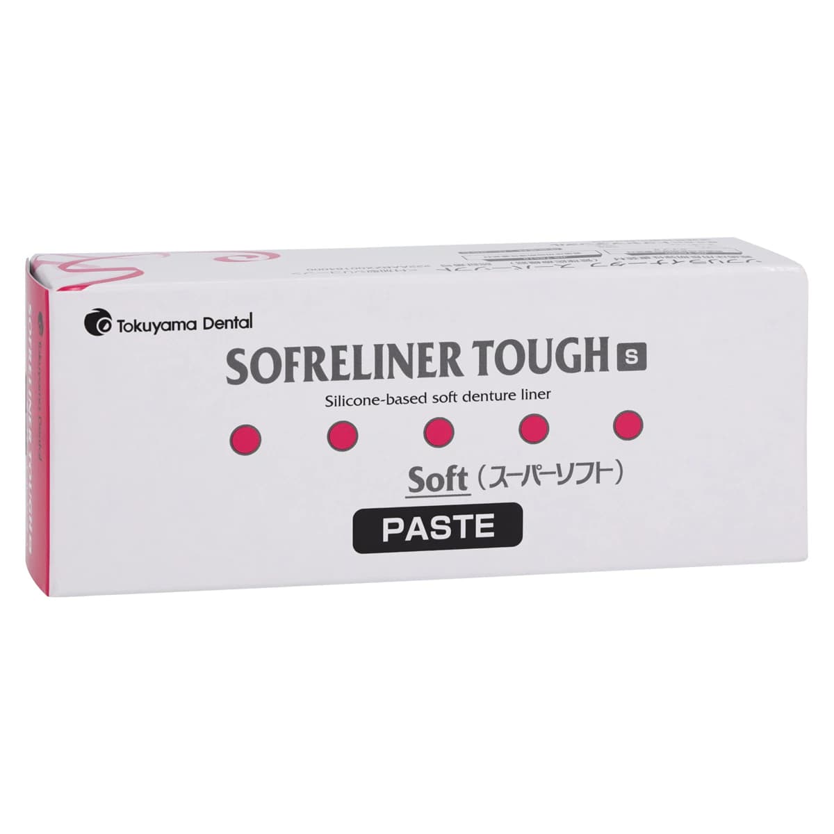 Sofreliner Tough S (Soft) Chairside Denture Reline Material, Paste Cartridge Refill, 52 g, #23411 - Sofreliner Tough S (Soft) - Paste - Image 1