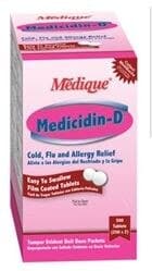 Medique Medicidin-D Allergy Tablets, 325/2/5mg, Unit Dose Packet, 2400/Case - Medicidin D Tabs UD - Image 1