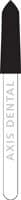 NTI Diamond Bur FG Super Coarse Curettage, Cone Bevel End, 2.3 mm Diameter, 8.0 mm Length, Black Ring, 5/Pkg, SC878K-023 - NTI® FG Diamonds - Super Coarse - #878K-023 (8.0) - Image 1