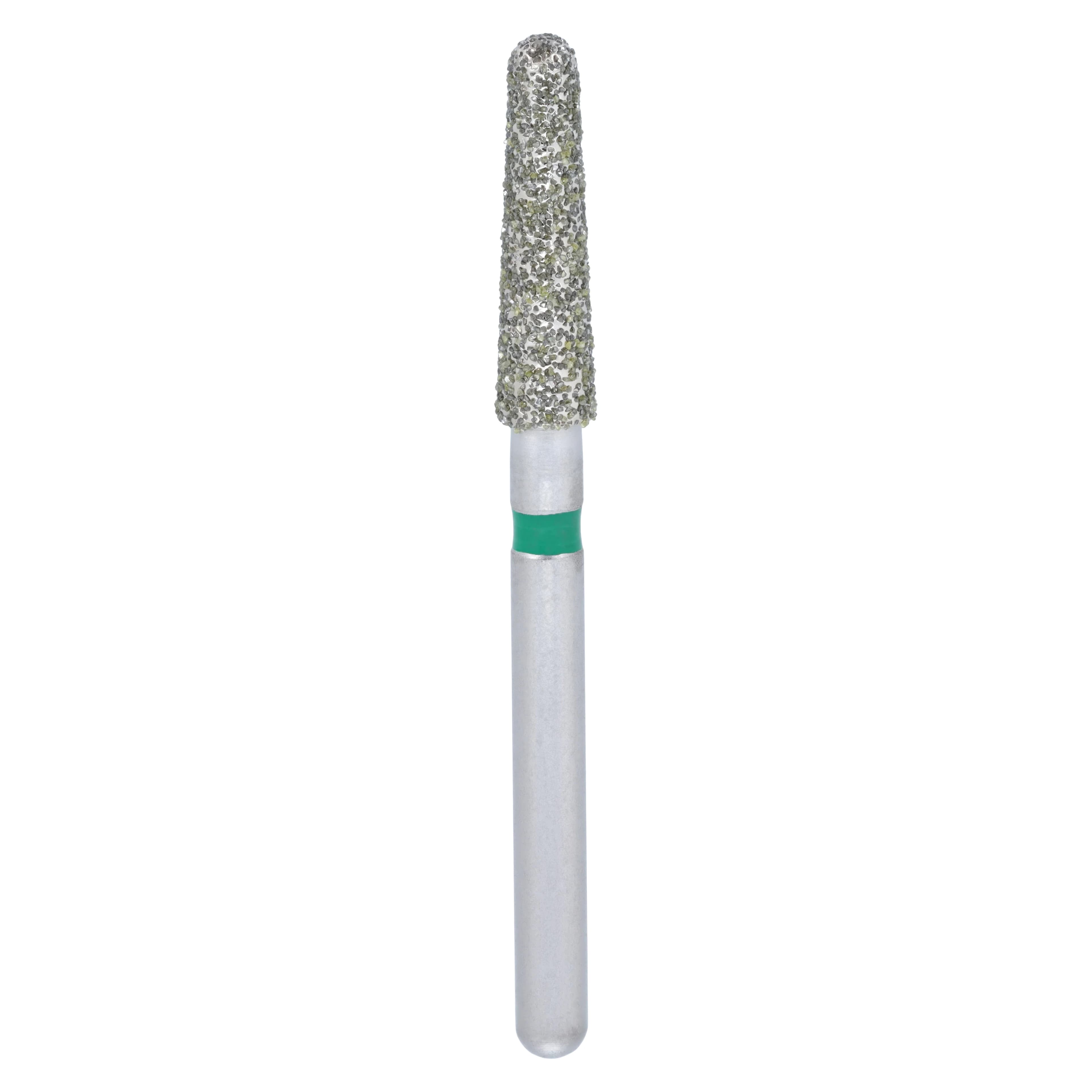 Midwest Once Sterile Diamond Burs 856-021C, Coarse, Taper Round End, Friction Grip, 25/Pk, 1856021C - Midwest ONCE Sterile Diamond Burs 856-021C 25/Pk - Image 1