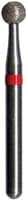 Midwest® Multi-Use Diamond Bur FG #801/023, Medium Grit, Round, Friction Grip, 2.3 mm Diameter, 2.3 mm Length, 5/Pkg - Midwest® Diamonds FG – Medium, Round, 5/Pkg - # 801, 2.3 mm Diameter, 2.3 mm Length, 5/Pkg - Image 1