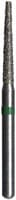 Midwest® #848-018C Coarse Multi-Use Diamond Bur, Taper Flat End, Long, Friction Grip, 1.8 mm Diameter, 10.0 mm Length, 5/Pkg - Midwest® Diamonds FG – Coarse, Taper Long Flat End, 5/Pkg - # 848, 1.8 mm Diameter, 10.0 mm Length - Image 1