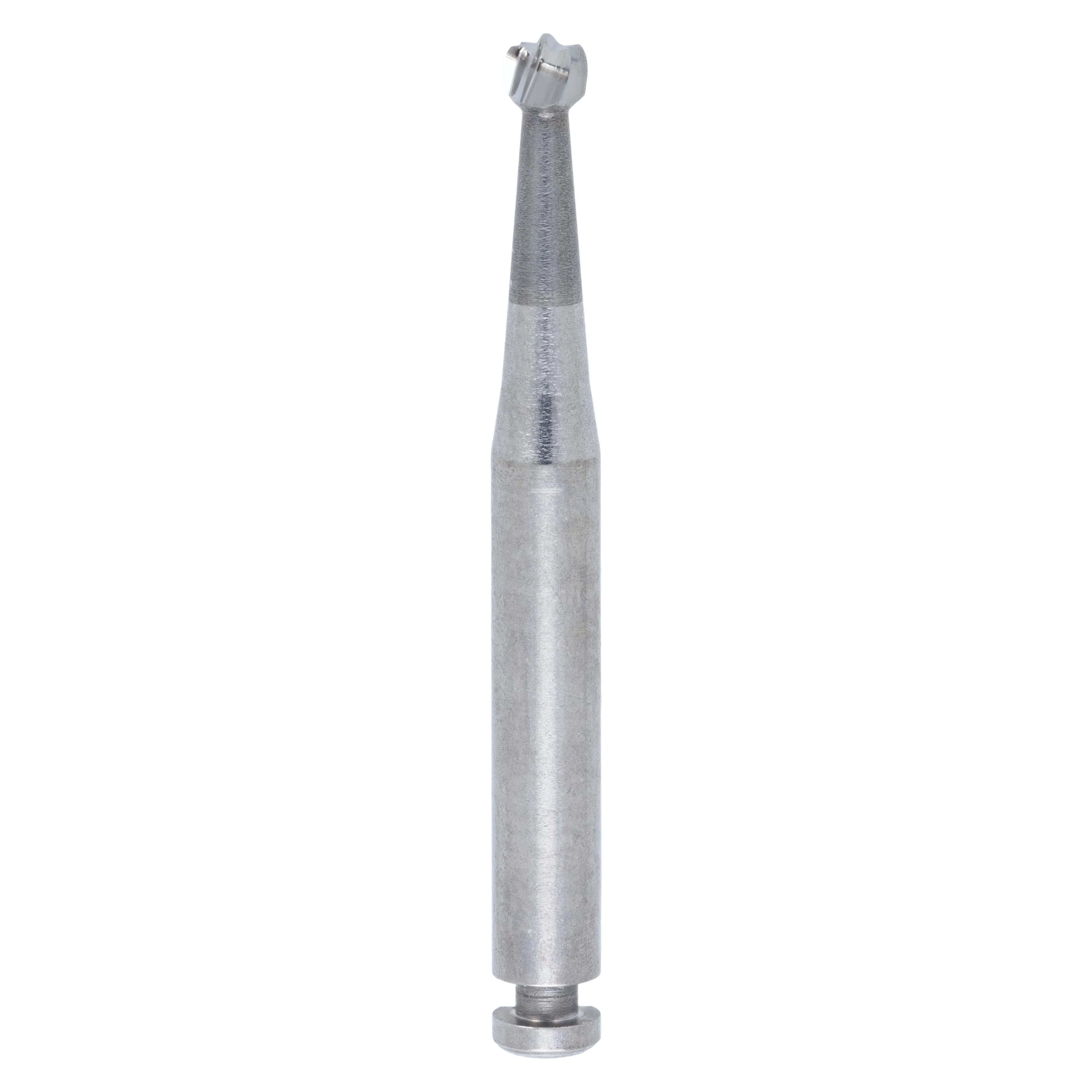 Midwest Once Sterile Operative Carbide Bur, Round #6, Right-Angle Latch, 1.88 mm Head Diameter, 25/Pk, 314106 - Midwest Once Operative Burs LA 6 25/Pk - Image 1