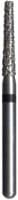 Midwest® Multi-Use Diamond Bur, FG, Super Coarse, Taper Modified Flat End, #847KR-018, 1.8 mm Diameter, 8.0 mm Length, 5/Pkg - Midwest® Diamonds FG – Super Coarse, Taper Modified Flat End - # 847KR, 1.8 mm Diameter, 8.0 mm Length, 5/Pkg - Image 1