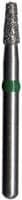 Midwest® #845KR/018 Super Coarse Multi-Use Diamond Taper Flat Modified FG Bur, 1.8 mm Diameter, 4.0 mm Length, Friction Grip, 5/Pkg - Midwest® Diamonds FG – Super Coarse, Taper Modified Flat End - # 845KR, 1.8 mm Diameter, 4.0 mm Length, 5/Pkg - Image 1