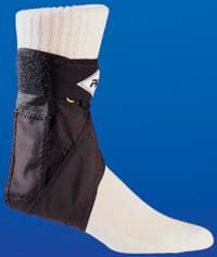 Pro Orthopedic Devices Arizona Stabilizing Ankle Brace, Nylon, X-Small (Women's 4-6), Black - Arizona Ankle Brace Black - Image 1