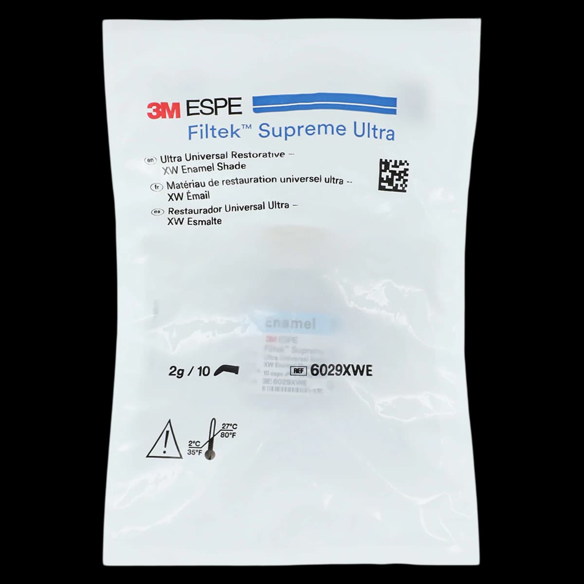 3M Filtek Supreme Ultra Universal Restorative Capsules, Extra White Enamel (XWE), 0.2 g, 10/Pk, 6029XWE - Filtek Supreme Ultra Universal Capsules Extra White Enamel 10Pk - Image 1