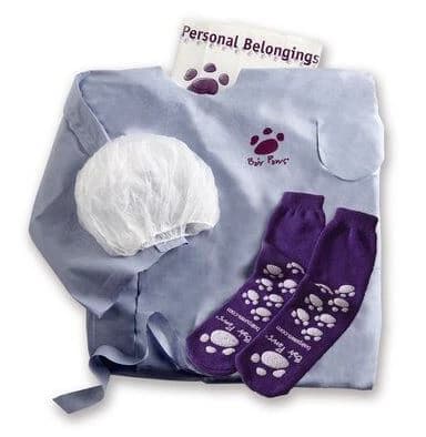 Bair Paws Warming Gown Kit, 30/Case - Gown Kit Bair Paws Warming - Image 1