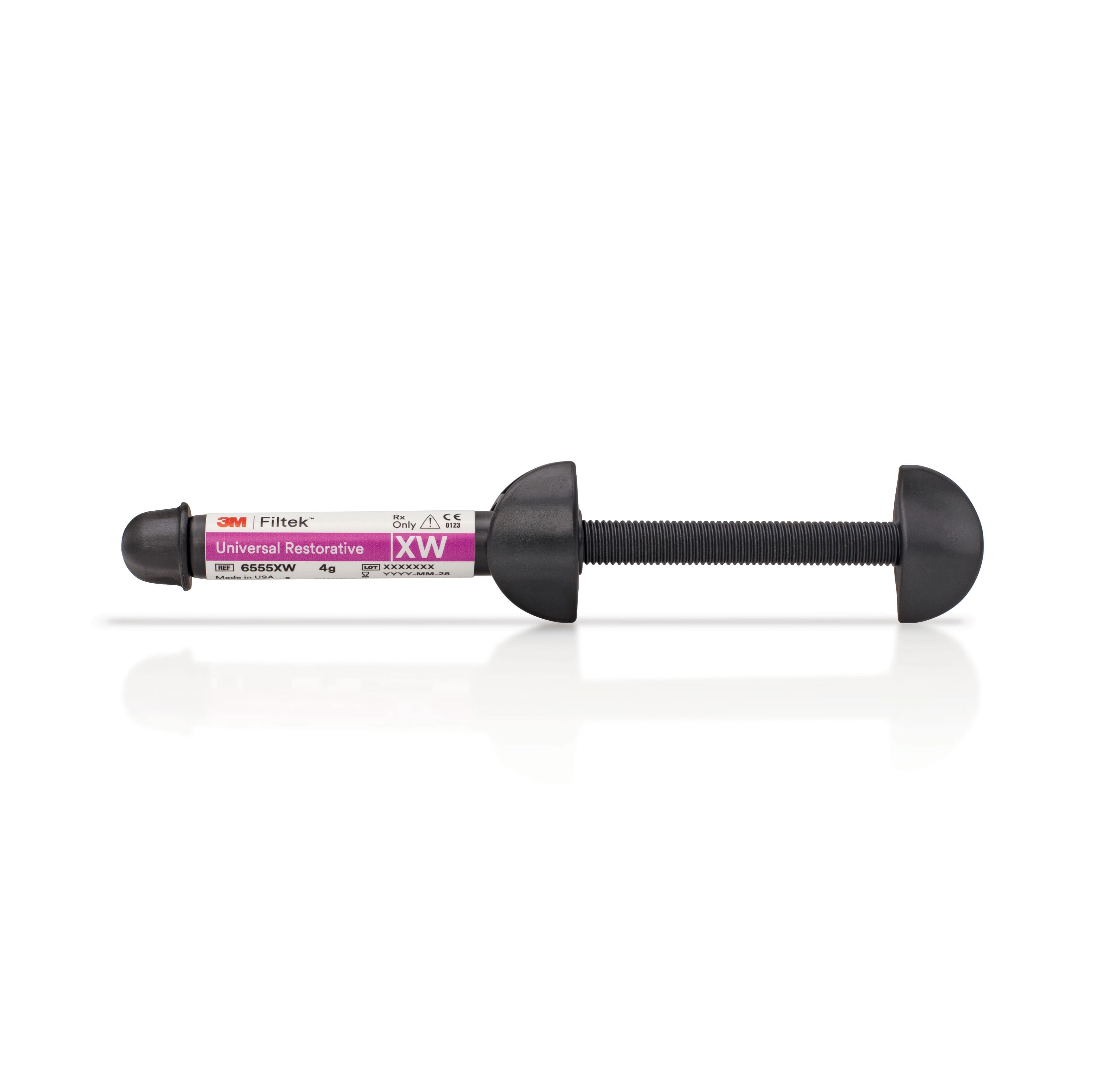 3M (Solventum) Filtek Universal Restorative Syringe Refill, Extra White (XW), 4 g, 1/Pk, 6555XW - Filtek Universal Restorative Syringe Refill, 4 g, XW, 1/Pk, 6555XW - Image 1