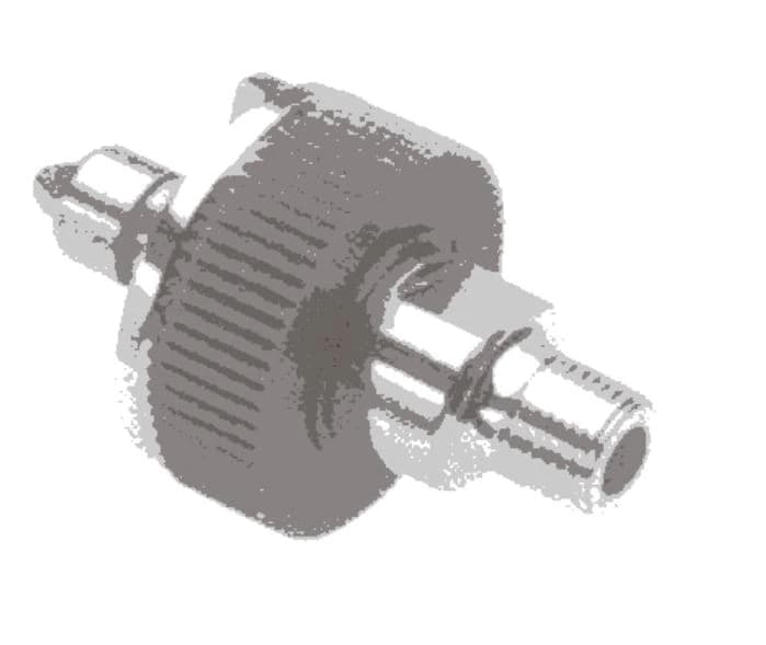 Ohmeda Quick-Connect Oxygen Adapter, Male, for Flow Select, Metal, Each - O2 Adapter Male f/Flow Select - Image 1