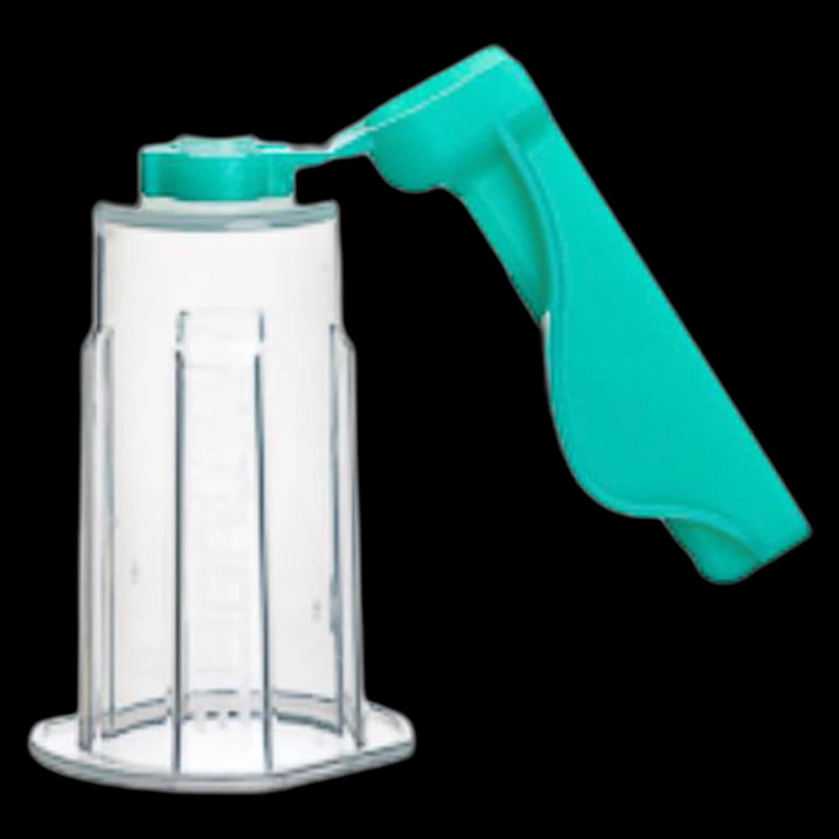 Greiner Bio-One Vacuette Quickshield Safety Tube Holder, White/Green, Disposable, Non-Sterile, 50/Pk - Tube Holder BC Vacuette - Image 1