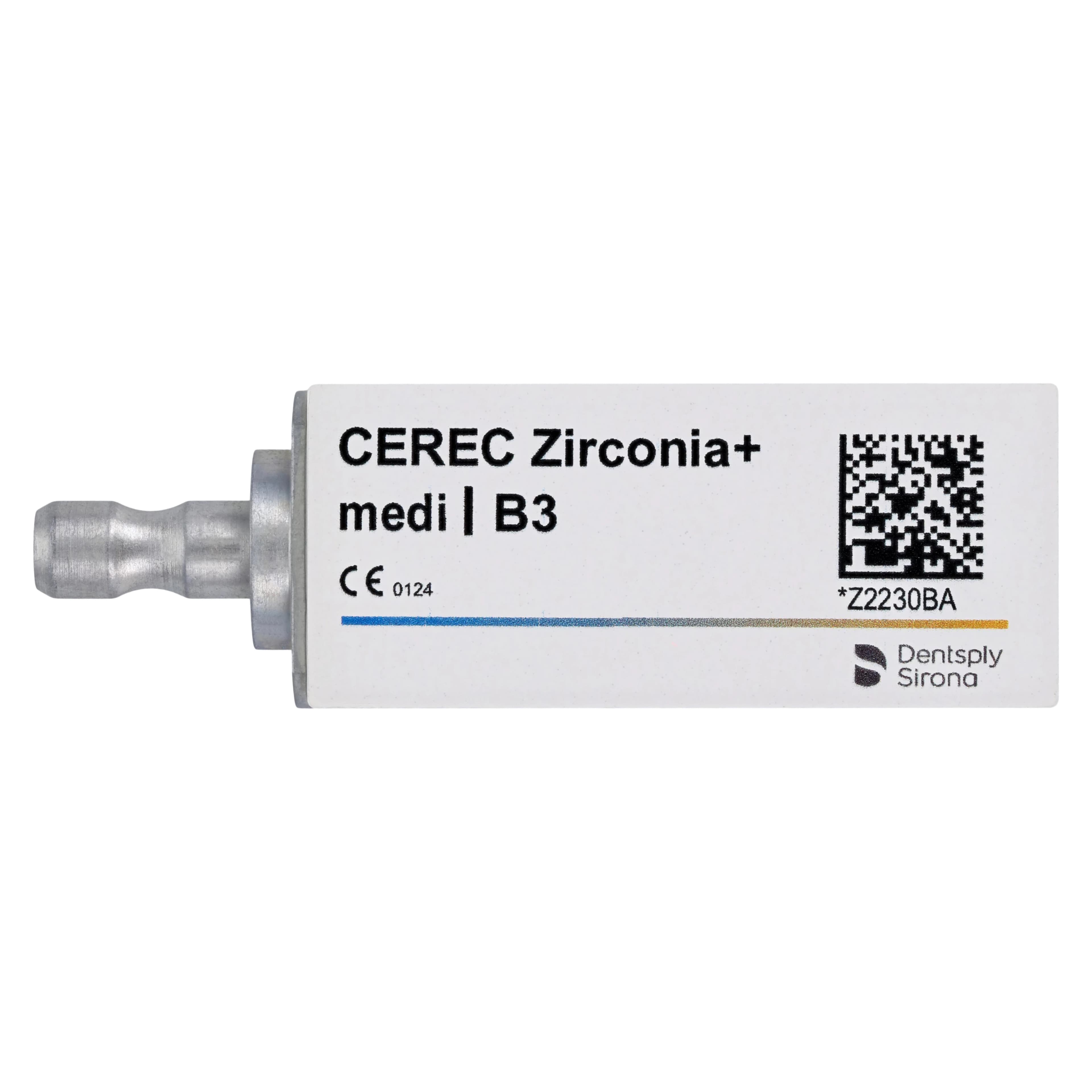 CEREC Zirconia+ CAD/CAM Milling Blocks, Medi Size, Shade B3, 3/Box - CEREC Zirconia+ Medi - Image 1