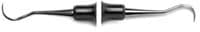 American Eagle Instruments Sickle Scaler, #H6-7 (U6-7), Universal Anterior, EagleLite Resin Handle, 3/8", Purple, Double-Ended, 1/Pk, AESH6-7X - Sickle Scaler, # H6-7, Universal Anterior, EagleLite, Resin, 3/8", Purple, 1/Pk, AESH6-7X - Image 1