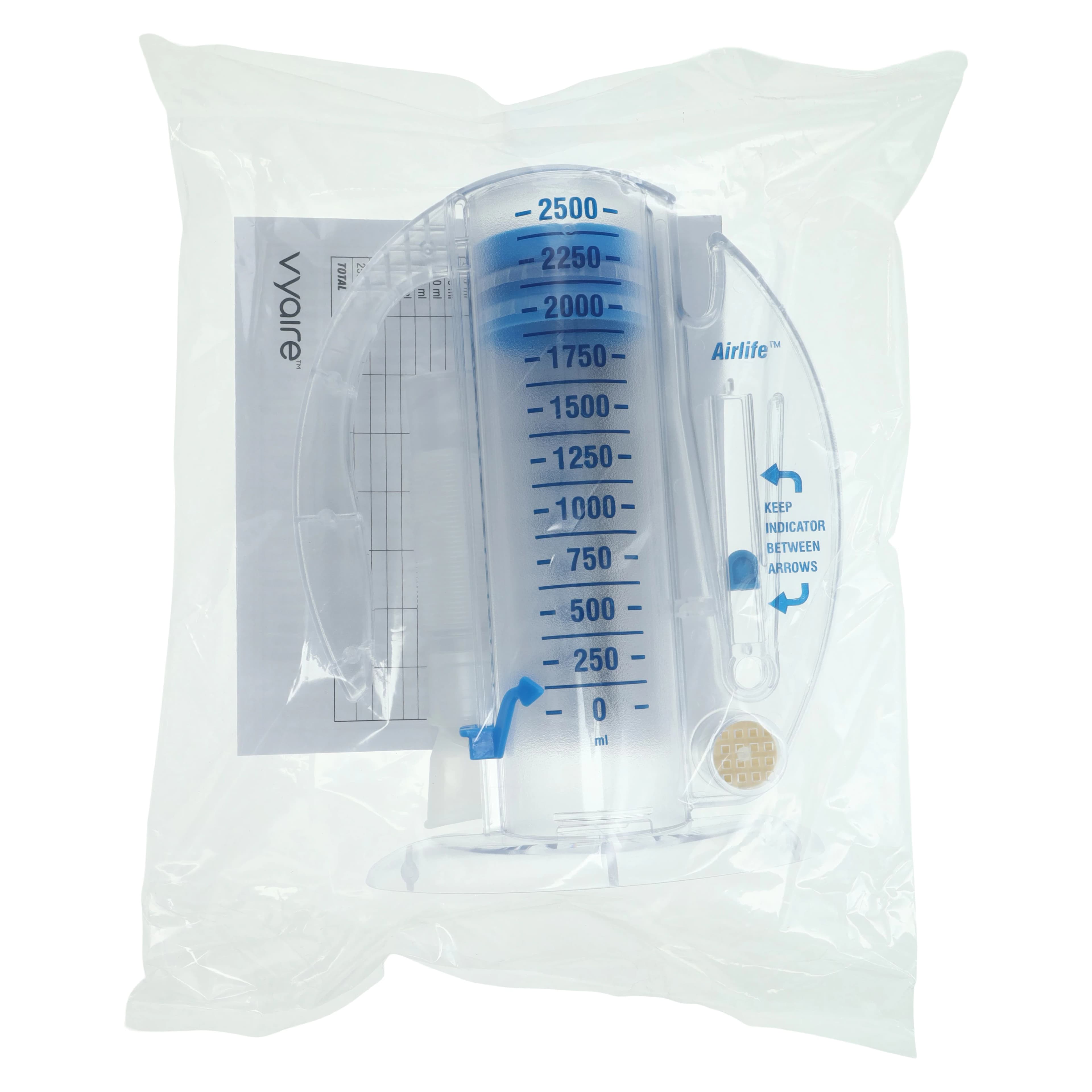 AirLife Incentive Spirometer, 12/Case - Spirometer Vol Incentive - Image 1
