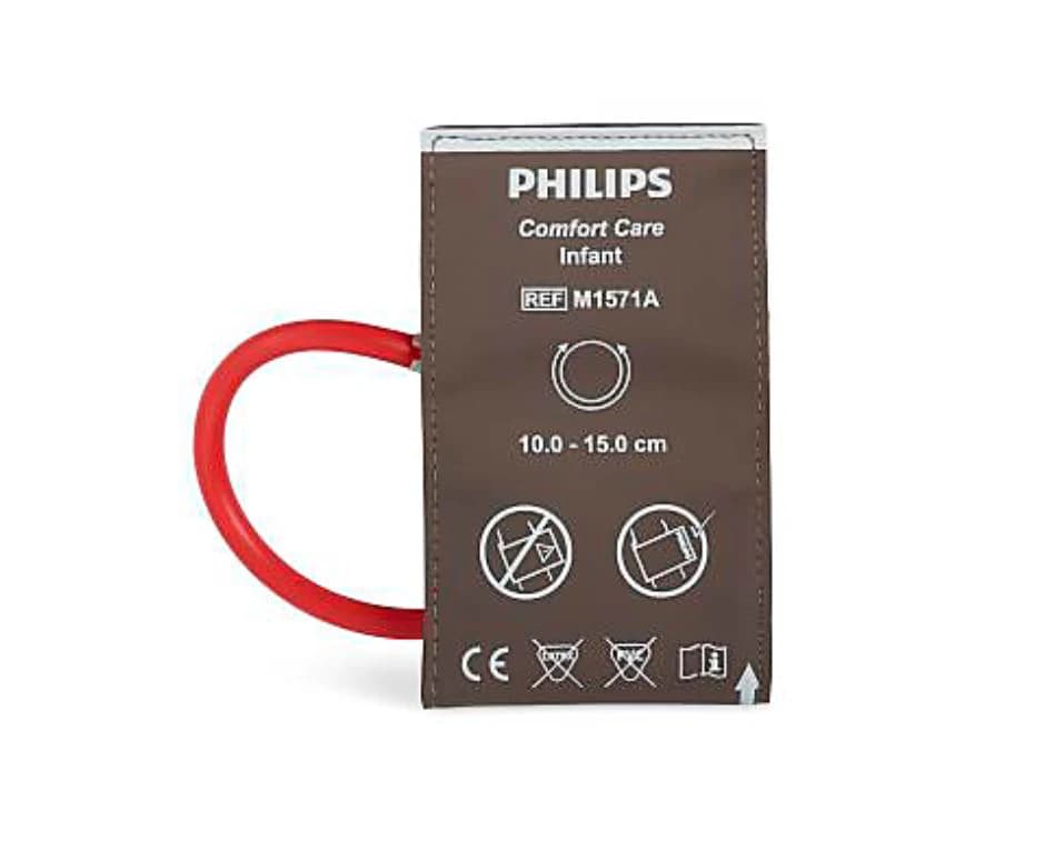 Philips Comfort Care Reusable NIBP Cuff, Light Mocha, Latex-Free, for Fetal Monitor, Each - Cuff Reusable NIBP LF - Image 1