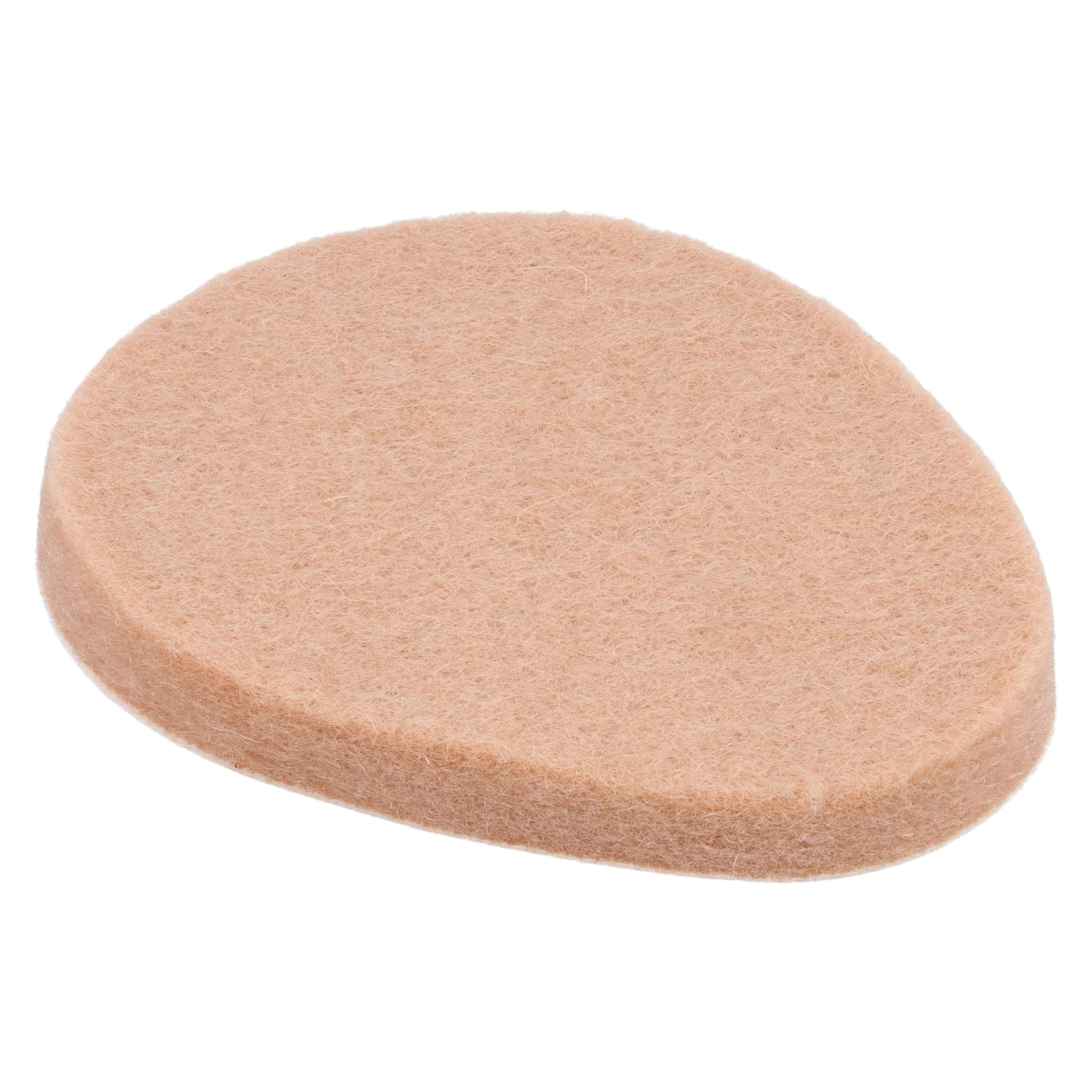 #106 1/4 Felt Pad, Orthopedic Foot Felt, 2.75 x 2.375 inches - #106 1/4 Felt Pad - Image 1