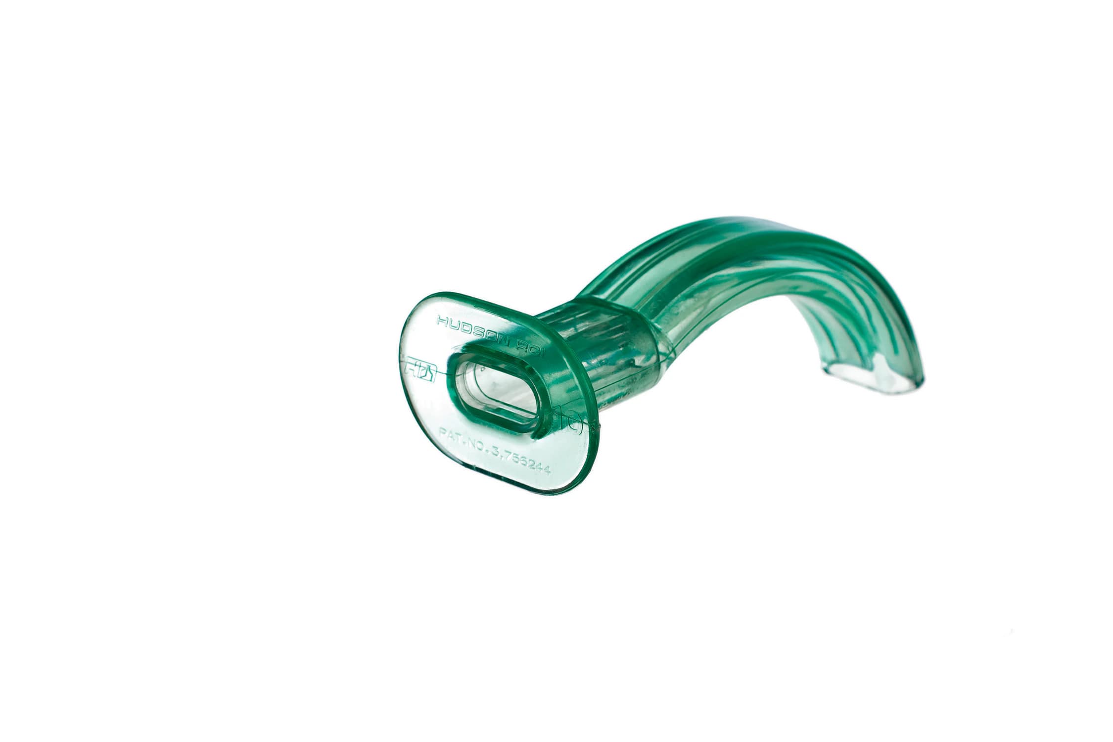 Hudson Respiratory Care Airway Cath-Guide #7, Guedel Airway, 70mm, Size 2, Adult, Disposable, 48/Case - Airway Cath-Guide #7 - Image 1