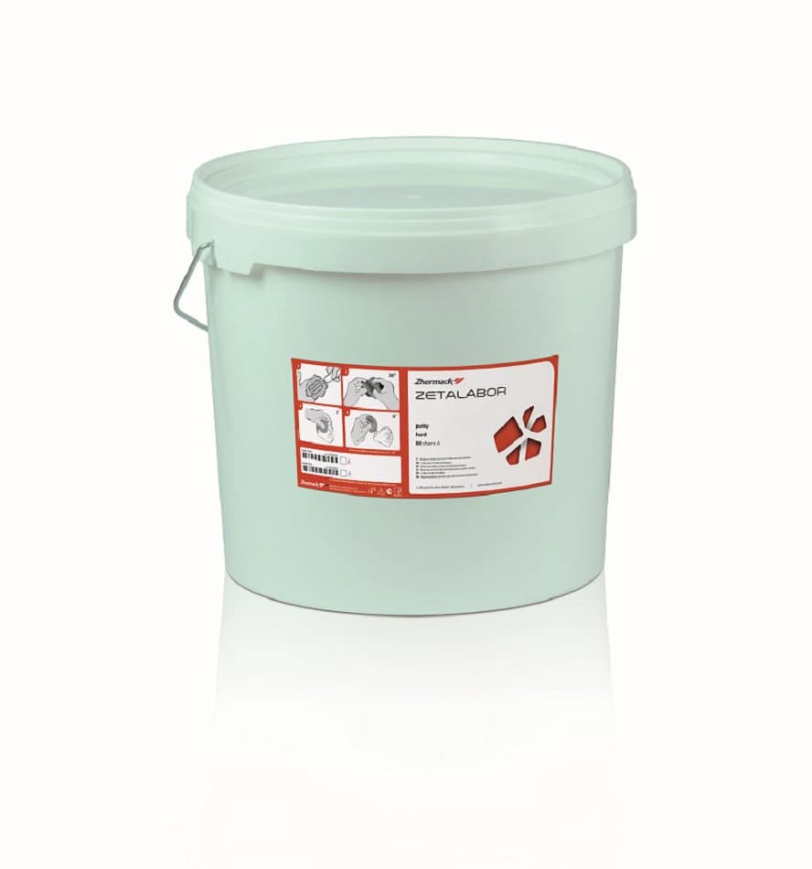 Zhermack Zetalabor Lab Putty Eco C-Silicone, 25 kg Tub - #55 Zetalabor Lab Putty Eco 25kg Tub - Image 1