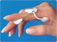 LMB Spring Finger Extension Splint, Size B, Wire/Foam - LMB Spring Finger Ext Splint - Image 1