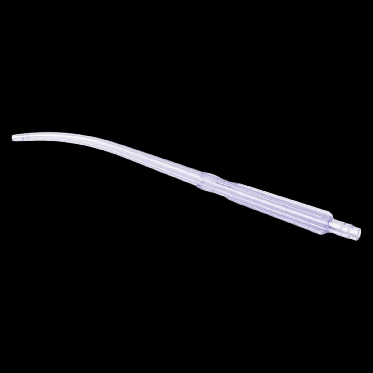 Medline Yankauer Suction Tip with Flange and Fine Cap, Sterile, 50/Case - Yankauer Flange Tip Fine Cap - Image 1