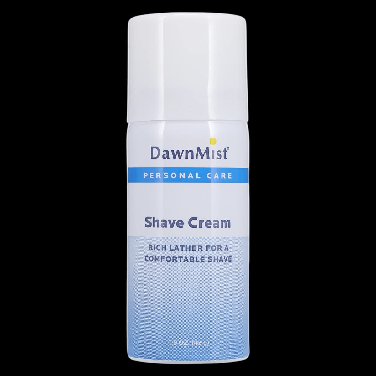 DawnMist Shave Cream Aerosol Can, 1.5 oz, 144/Case - Shave Cream Aerosol Can 1.5oz - Image 1