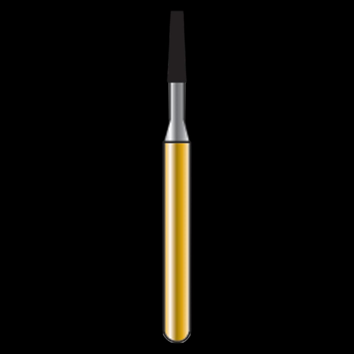 Alpen Speedster Carbide Bur FG 701G, Tapered Fissure Crosscut, 1.2 mm, 10/Pk - Alpen Carbide Speedster Metal Cutters FG 701G 10/Pk - Image 1