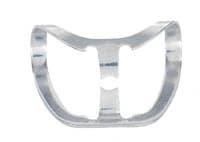 Hygenic Gloss Finish Wingless Rubber Dam Clamp #212, Anterior, Stainless Steel, 1 Each, H07792 - HYGENIC Gloss Finish Wingless Clamp #212 - Image 1