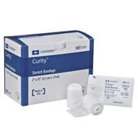 Curity Conforming Bandage, Cotton/Polyester, 1" x 75", 1 Ply, Sterile, 12/Box - Bandage Confrm Strch 1Ply ST - Image 1