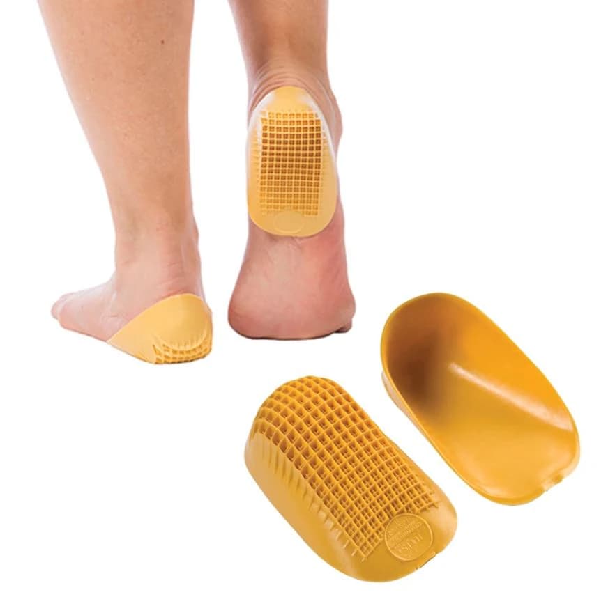 Tulis Classic Heel Cup, Large (Over 175 lbs), Rubber, Medi-Dyne Healthcare - Classic Heel Cup Over 175lbs - Image 1