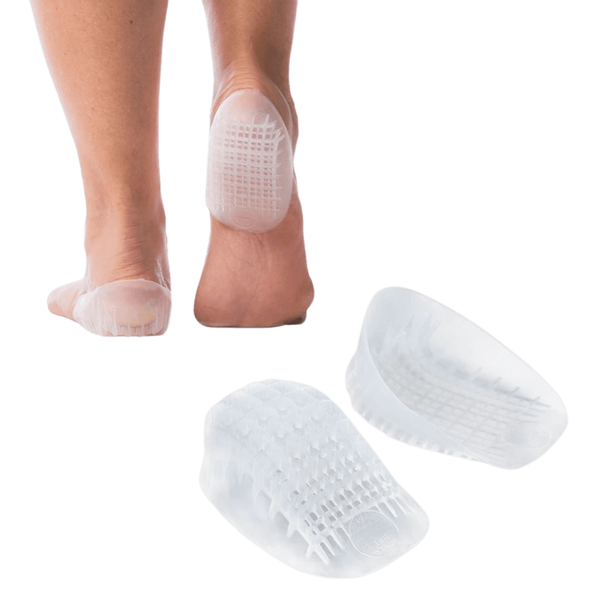 Tuli's Heavy Duty Gel Heel Cup, Small, Medi-Dyne Healthcare - Heavy Duty Gel Heel Cup Small - Image 1