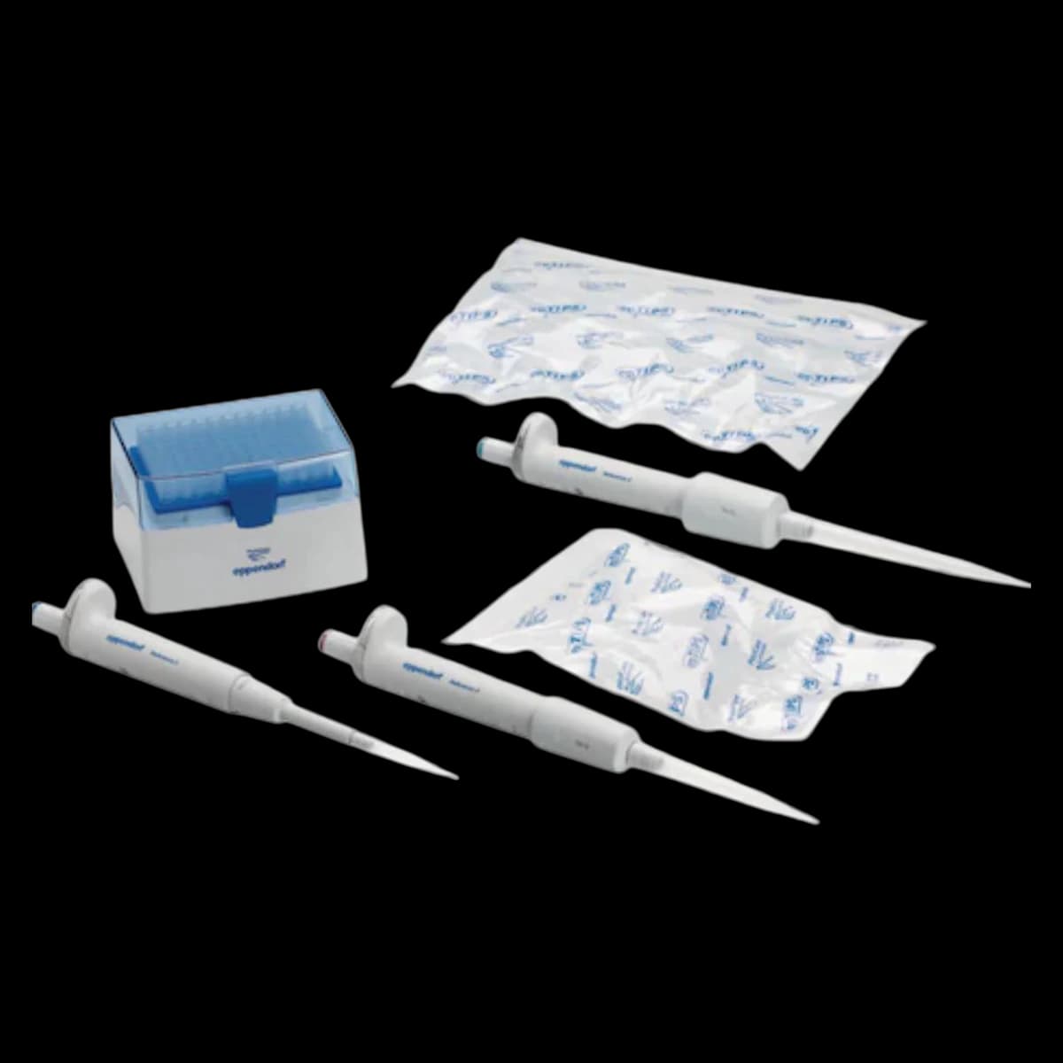 Eppendorf Reference 2 Pipette Kit, 3-Pack, 100-1 µL, Each - Eppendorf Reference 2 3-Pack - Image 1