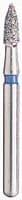 BluWhite Diamond Bur FG 230R, Regular Grit, Flame Shape, Friction Grip, 5/Pk - BluWhite Diamonds FG 230R 5/Pk - Image 1