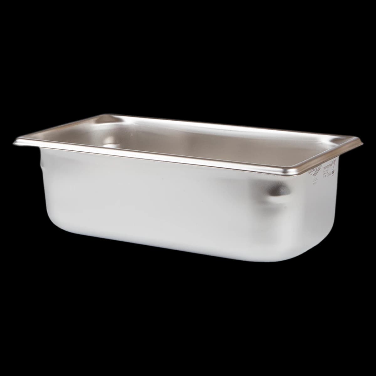 Medegen Instrument Tray, 1/3 Size, 6-7/8 x 12-3/4 x 4 Inches, Stainless Steel, Each - Tray Instr 6-7/8x12.75x4" - Image 1