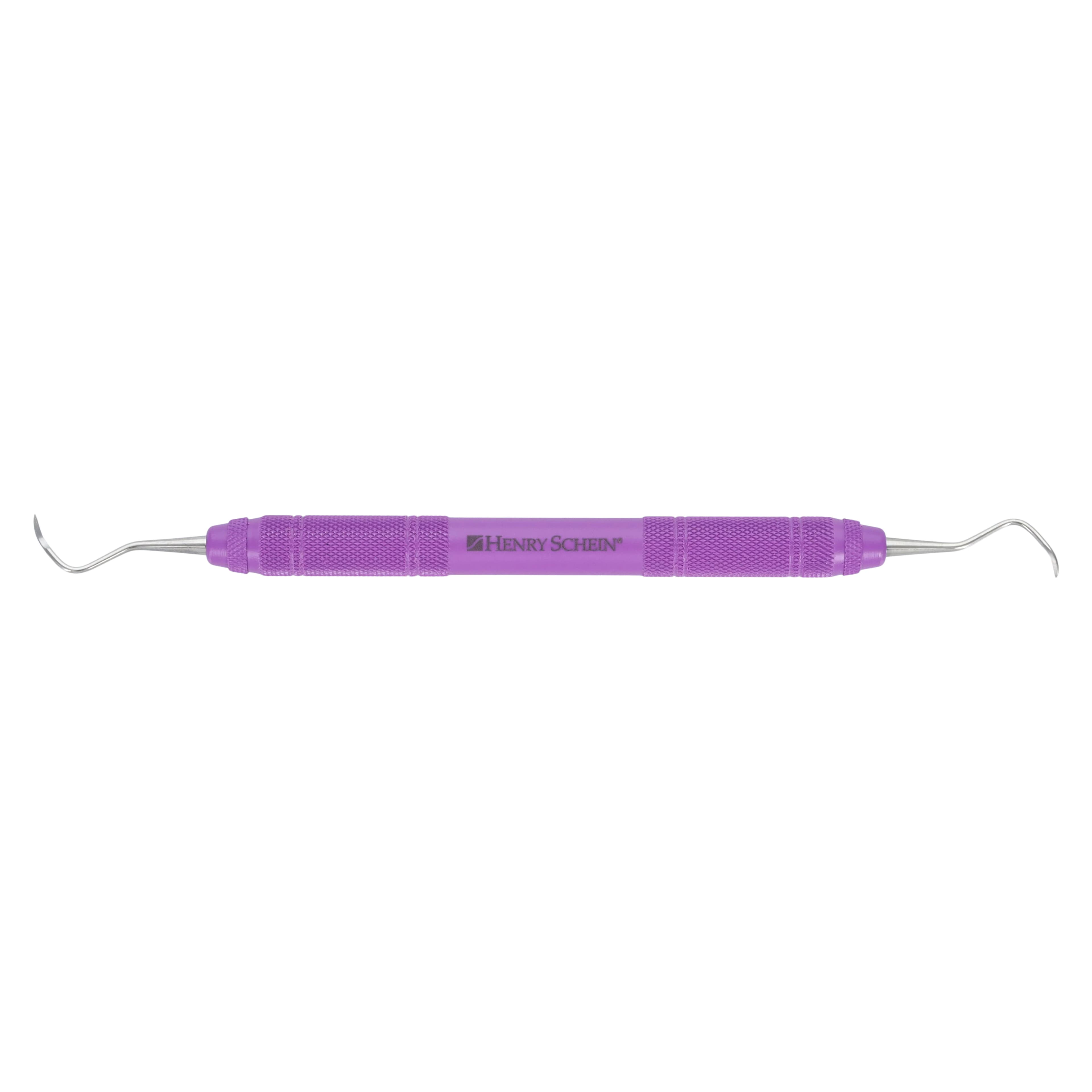Henry Schein MaxiGrip McCall Curette, Double End 13S/14S, 9.5 mm Resin Handle, Each - 13S/14S McCall Curette - Image 1