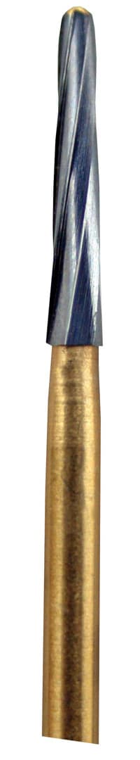FG Carbide Burs, Endo Safe End, 002, 21mm, 5/Pk - FG Carbide Burs, Endo Safe End - Image 1