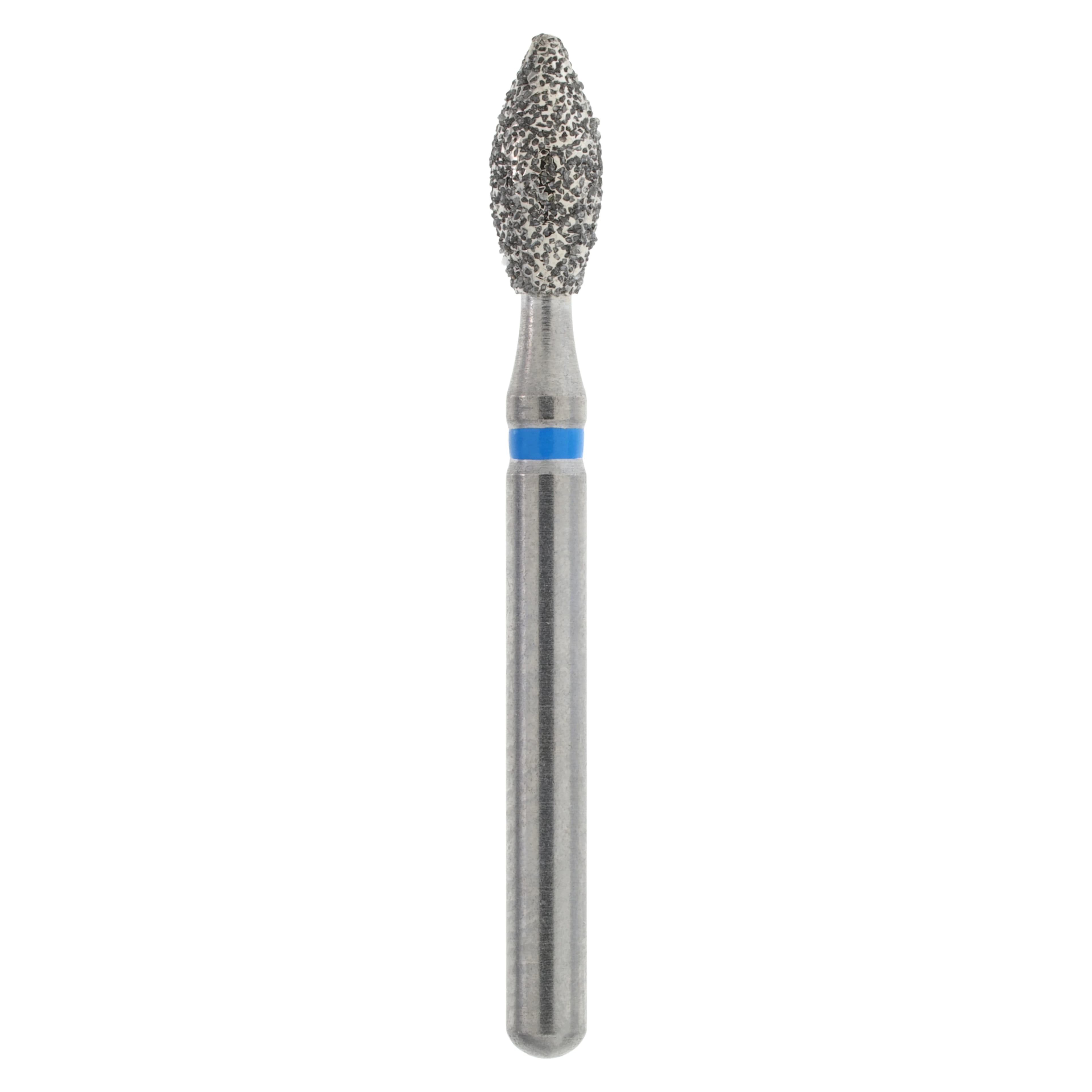 Maxima Diamond FG 368-023M Pointed Football Bur, Friction Grip, Medium, 5.0 mm, 5/Pk - Maxima Diamond FG 368-023M - Image 1