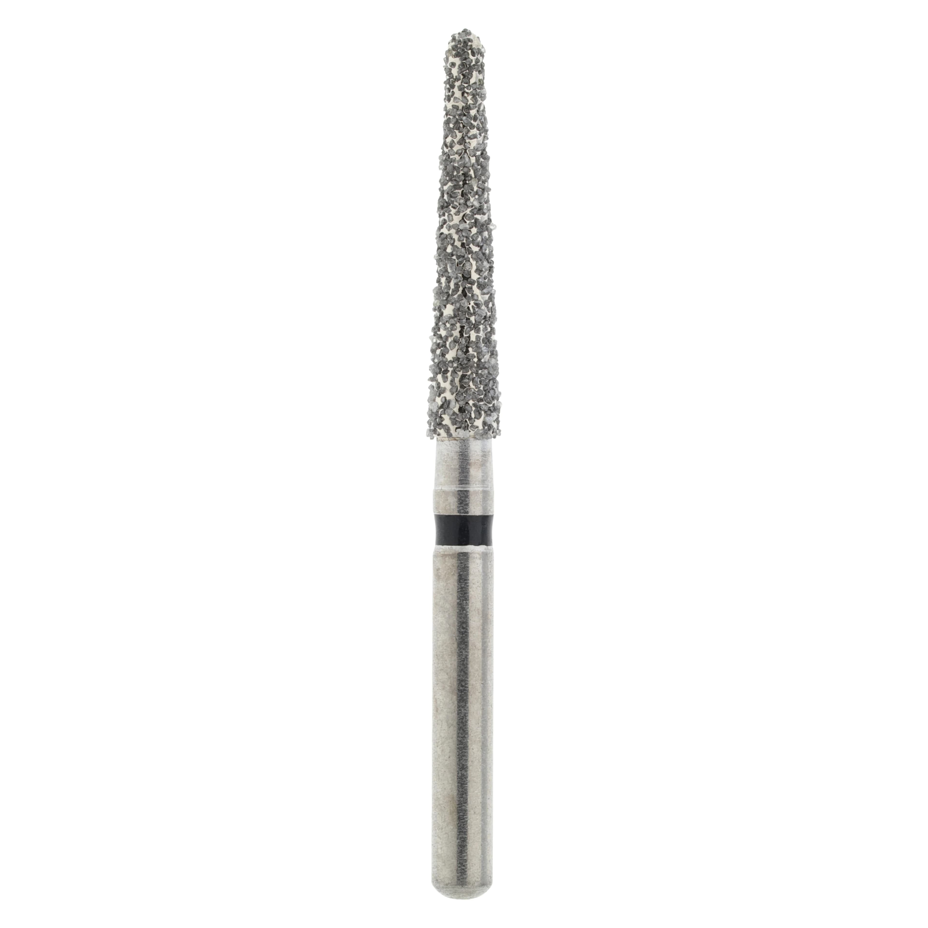 Maxima Diamond FG 850-018SC Round End Taper Bur, Friction Grip, Super Coarse, 10.0 mm, 5/Pack - Maxima Diamond FG 850-018SC - Image 1