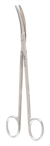 Miltex-Integra Lilly Tonsil Scissors, Curved, 7-1/2" Stainless Steel, Each - Scissors Lilly Tonsil Cvd - Image 1