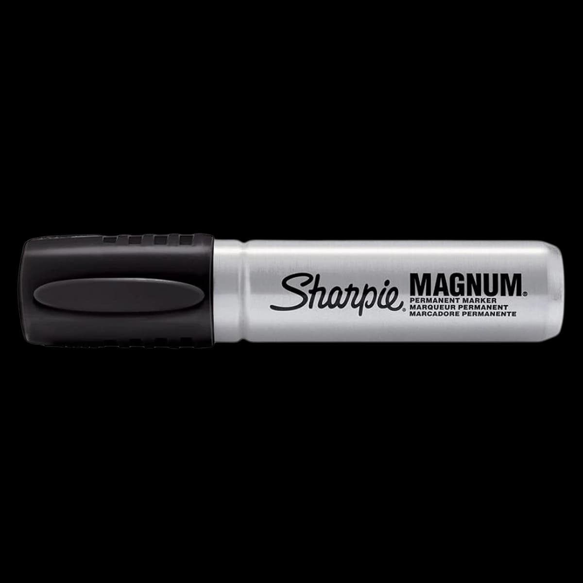 Sharpie Magnum Permanent Marker, Black, Felt Tip, 1/Package - MARKER,PERM,FELT,MAGNUM 44 - Image 1