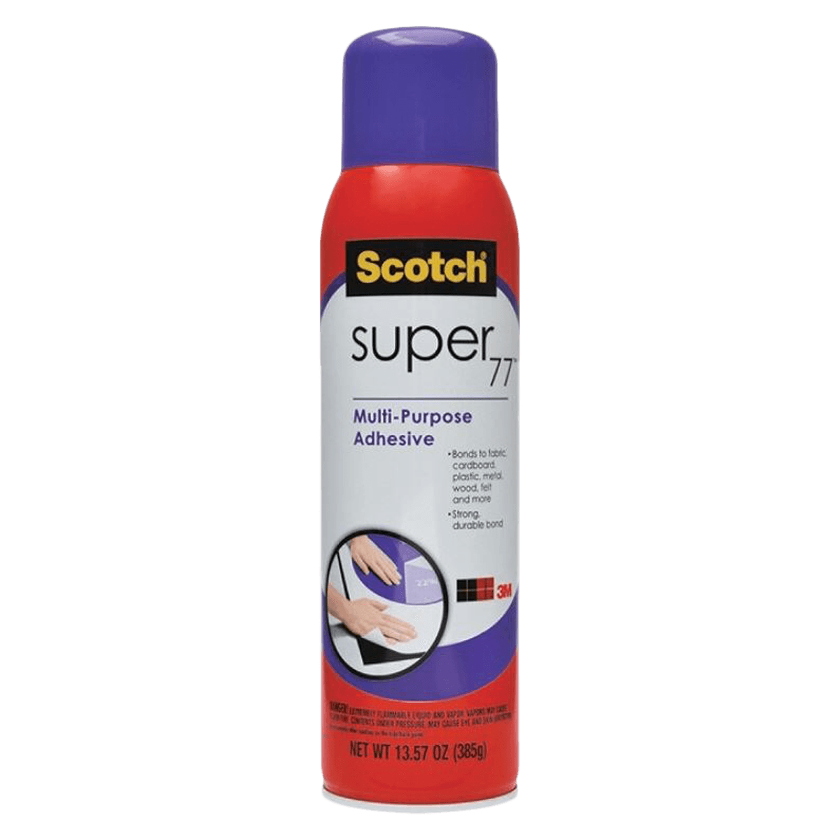 Scotch Super 77 Spray Adhesive, 13.57 oz, 1/Package - Adhesive Spray - Image 1