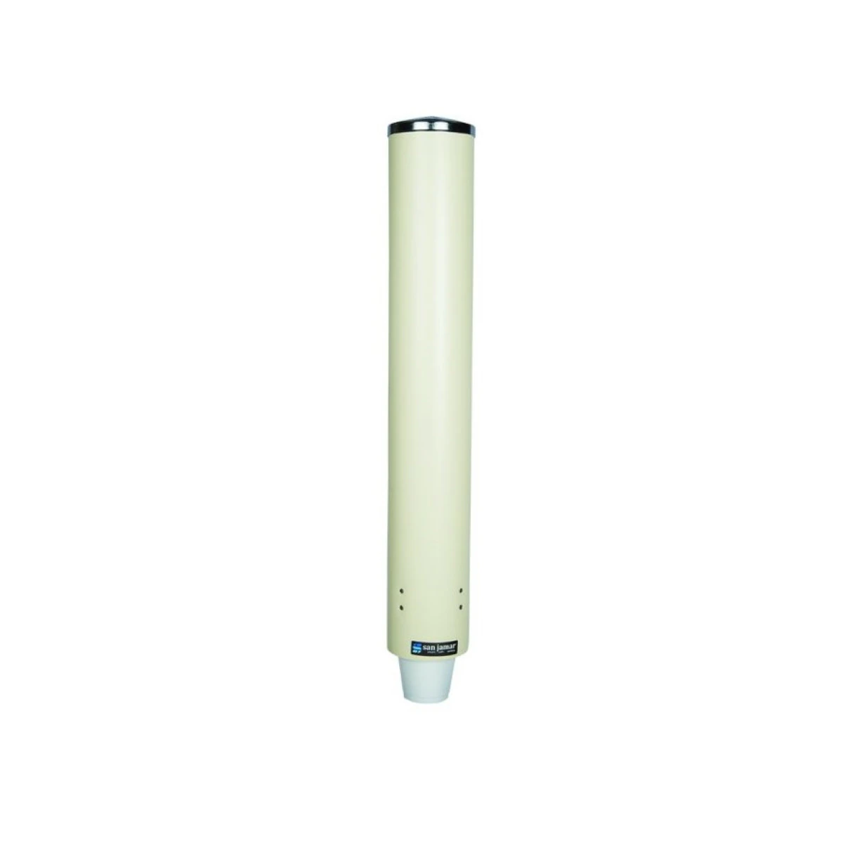 San Jamar Foam Cup Dispenser, 4-10 oz Capacity, 1/Each - DISPENSER,CUPS,FOAM,4OZ-1 - Image 1